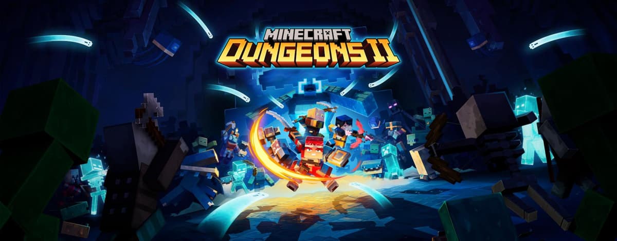 Minecraft Dungeons II official key art
